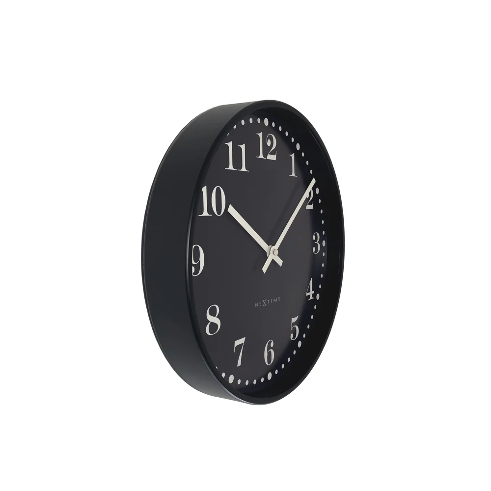 Dickens Wall Clock 30cm - Black - Image 4