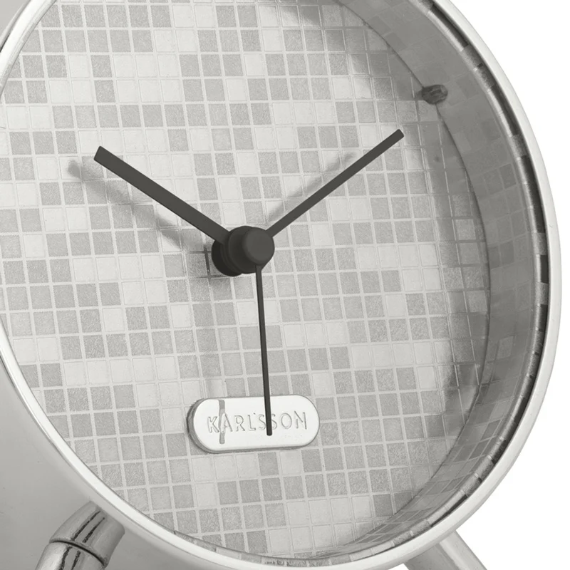 Disco Alarm Clock - Silver - Image 5