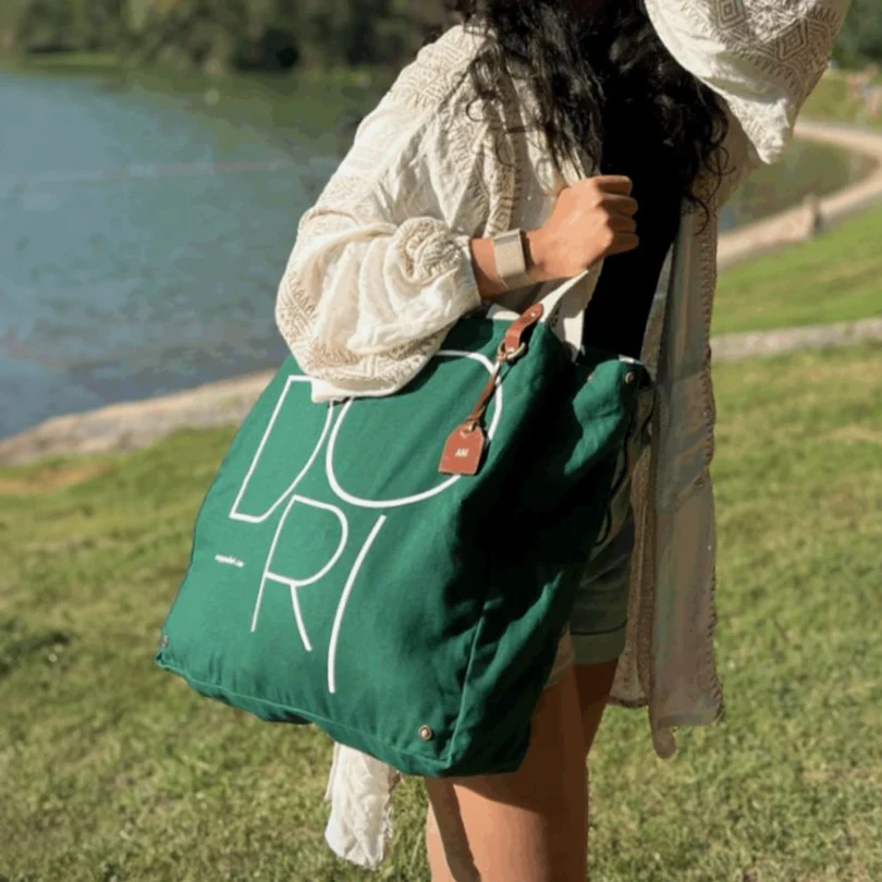 Dori Tote Bag - Green - Image 2