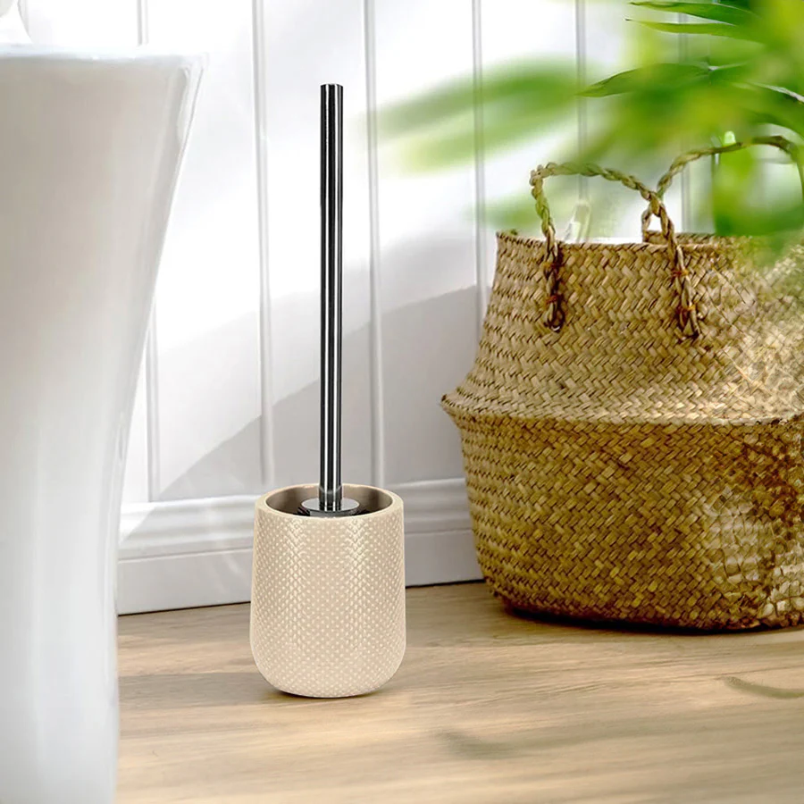 Dotty Toilet Brush - Beige - Image 5