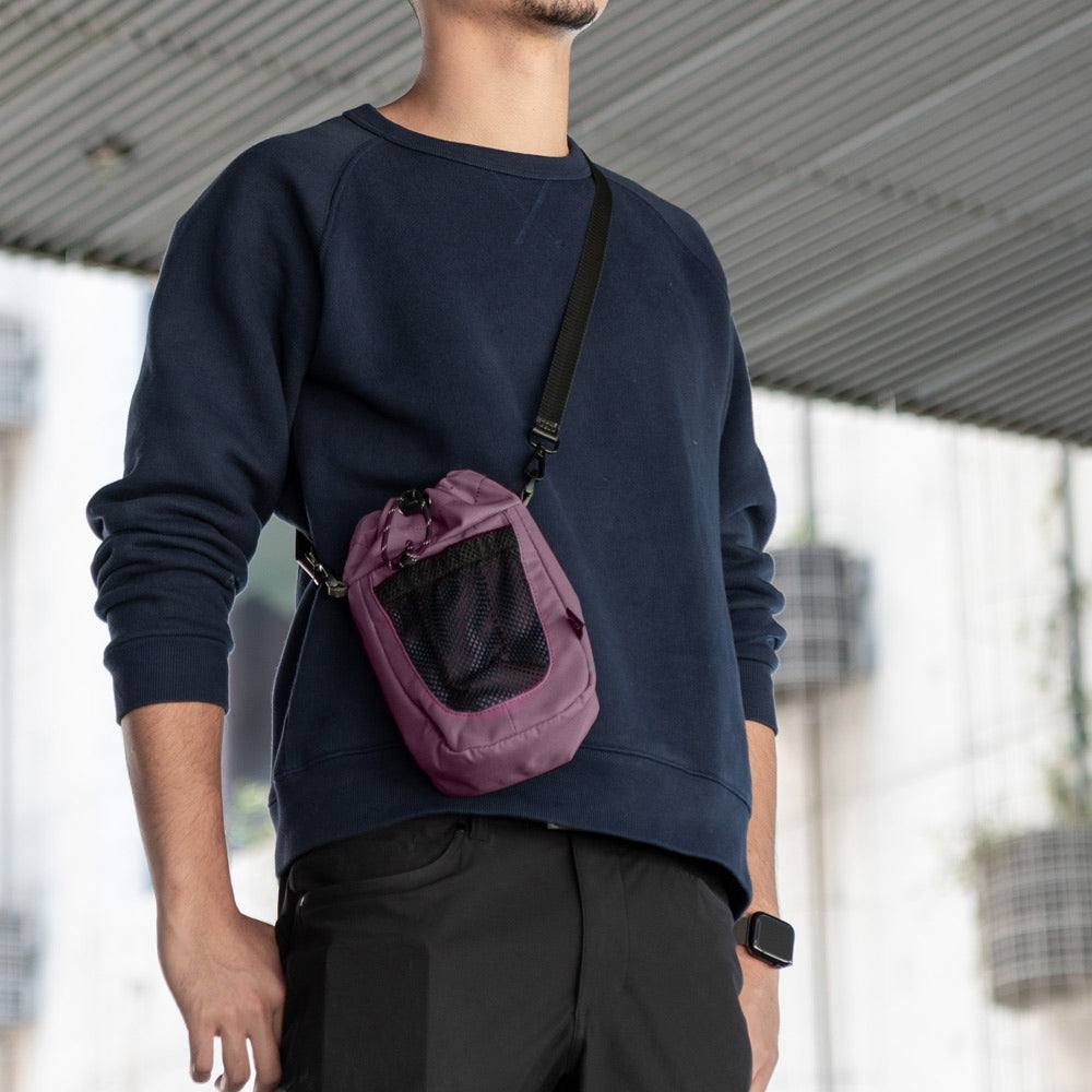 Drip Sling Bag - Plum - Image 7