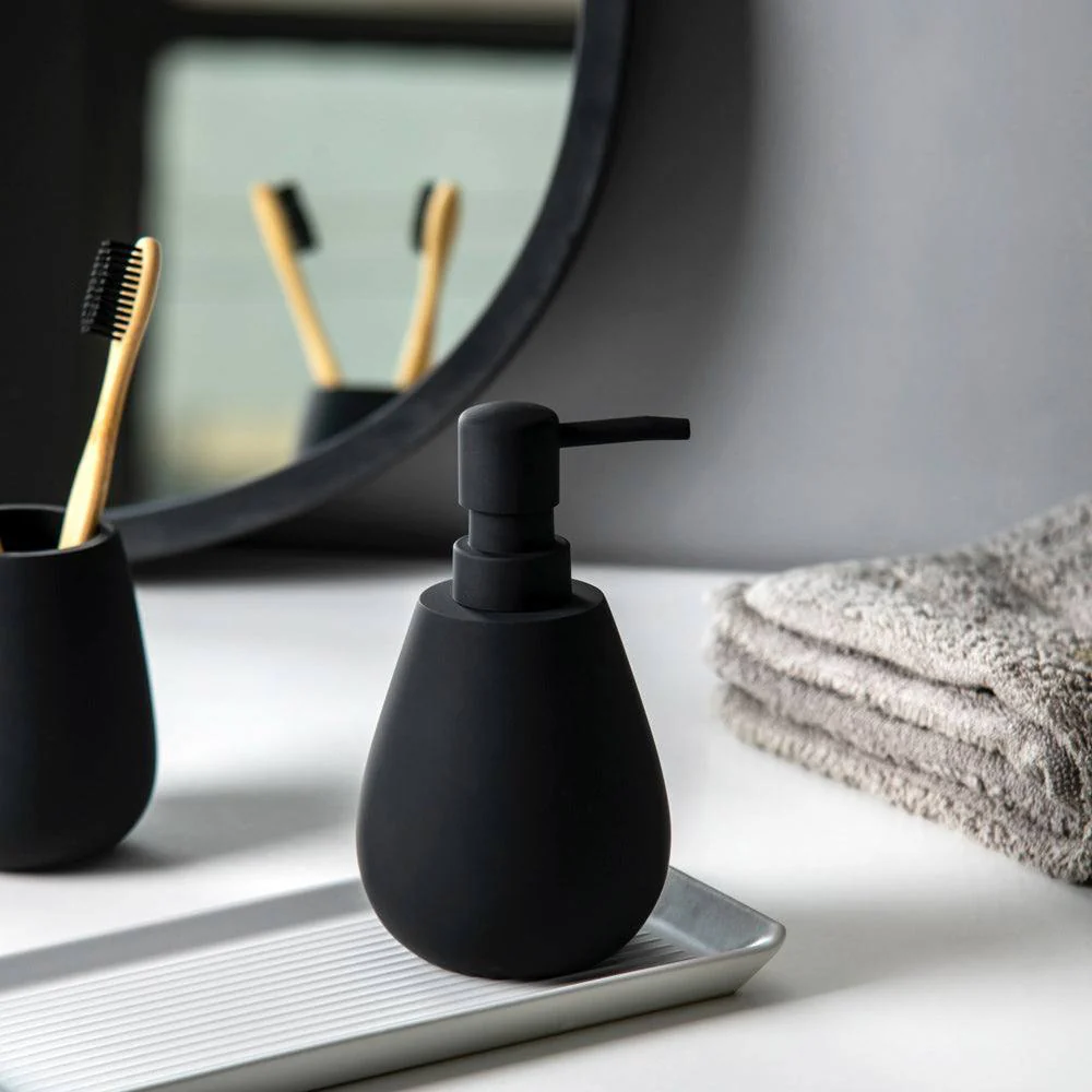 Drip Soap Dispenser - Black