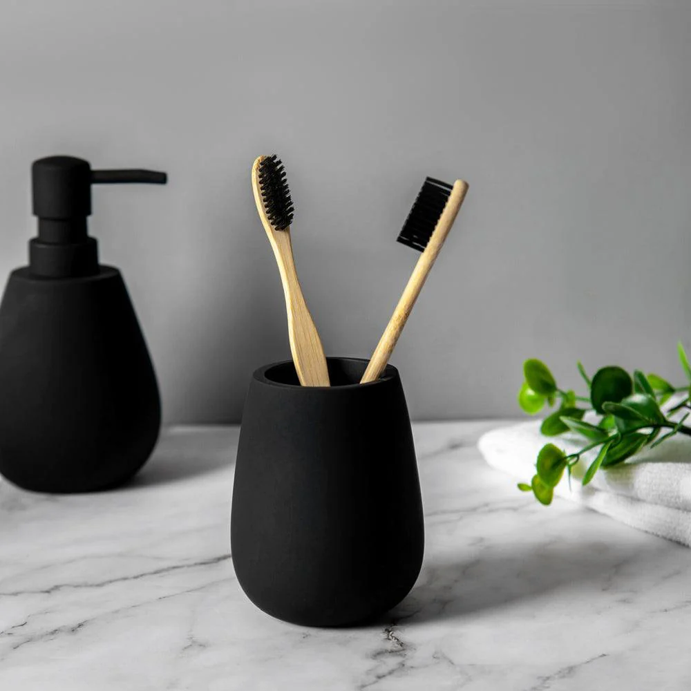 Drip Toothbrush Tumbler - Black - Image 6
