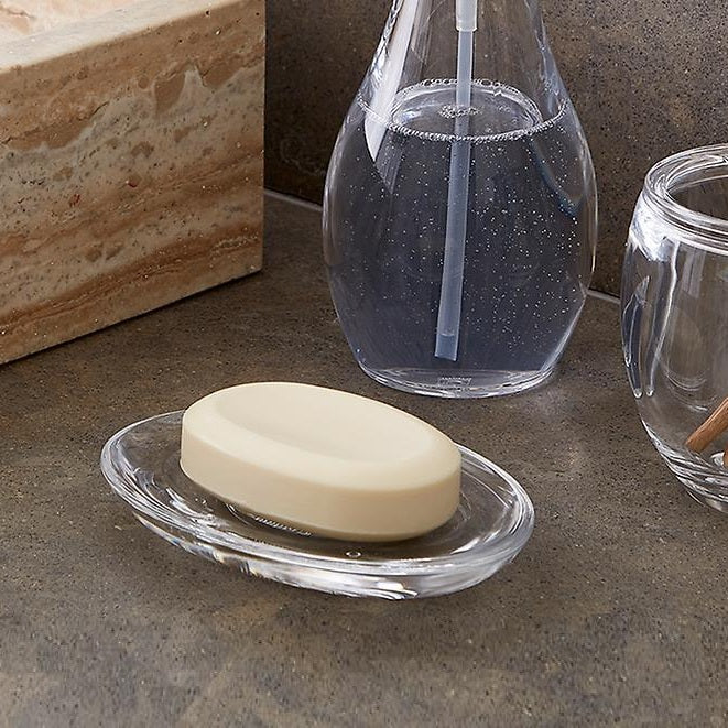 Droplet Soap Dish - Clear - Image 4