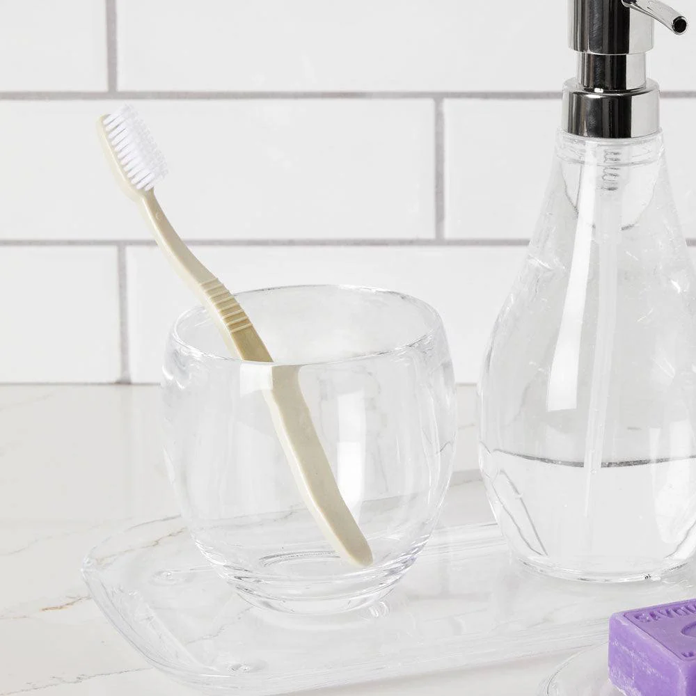 Droplet Toothbrush Holder - Clear - Image 3