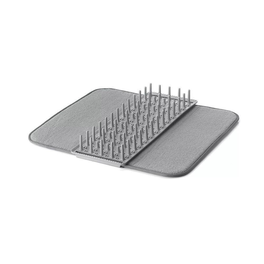 Dry & Safe Dish Drainer with Mat - Grey - Image 3