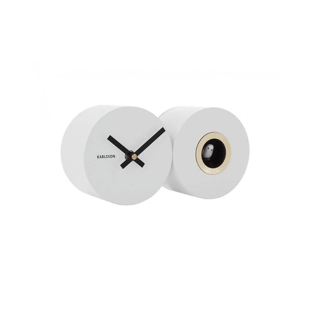 Duo Cuckoo Wall Clock - White - Image 5