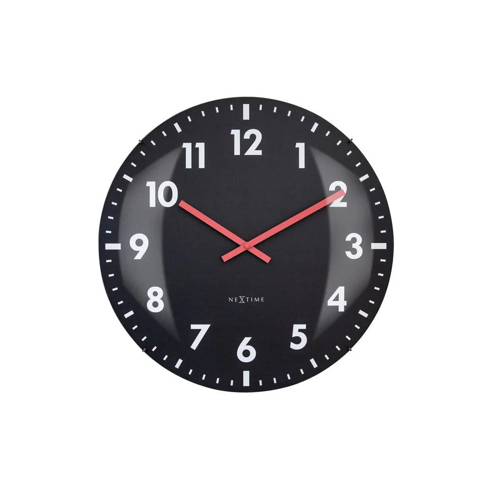 Duomo Wall Clock 50cm - Black - Image 4