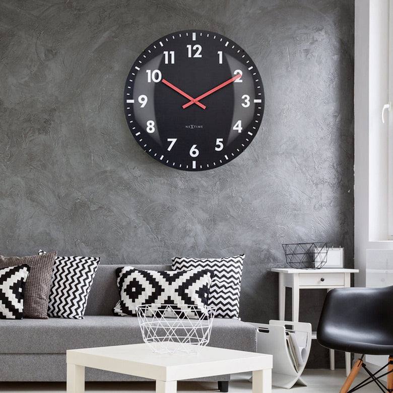 Duomo Wall Clock 50cm - Black - Image 8