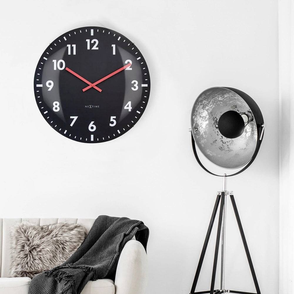Duomo Wall Clock 50cm - Black - Image 9