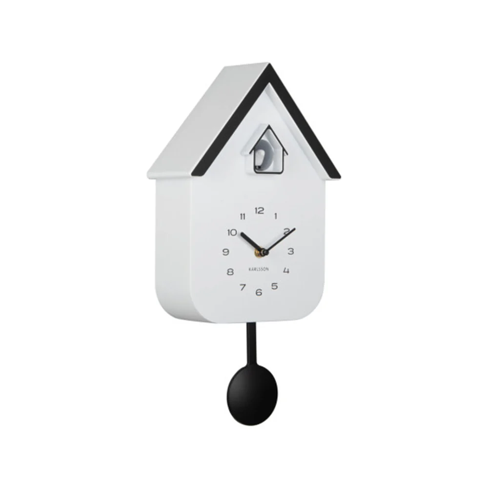 Dupla Cuckoo Pendulum Wall Clock - White - Image 3