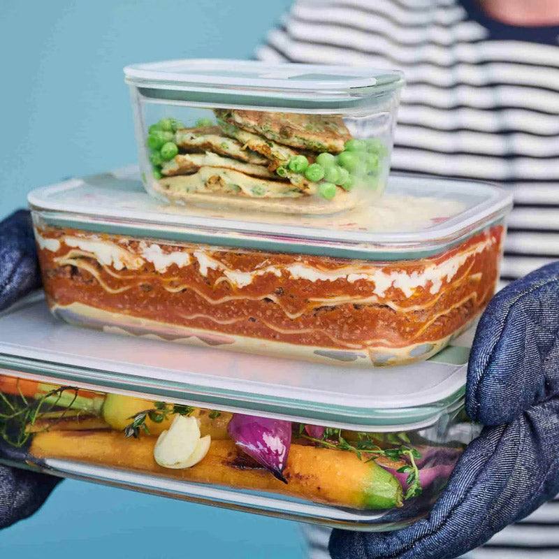 EasyClip Glass Storage Box 1500ml - Nordic Sage - Image 8
