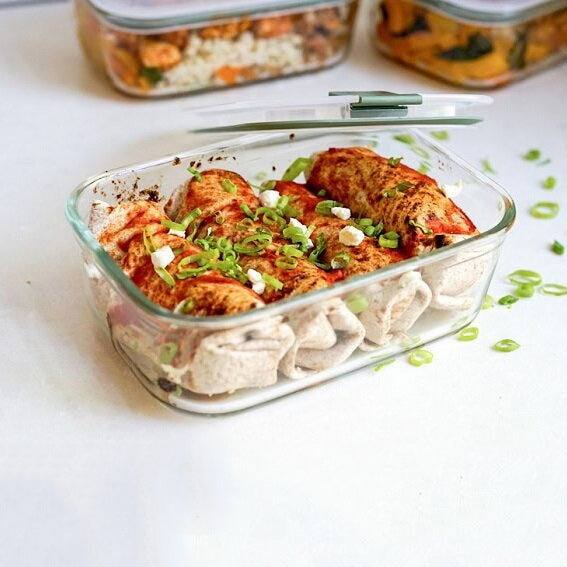 EasyClip Glass Storage Box 700ml - Nordic Sage - Image 2