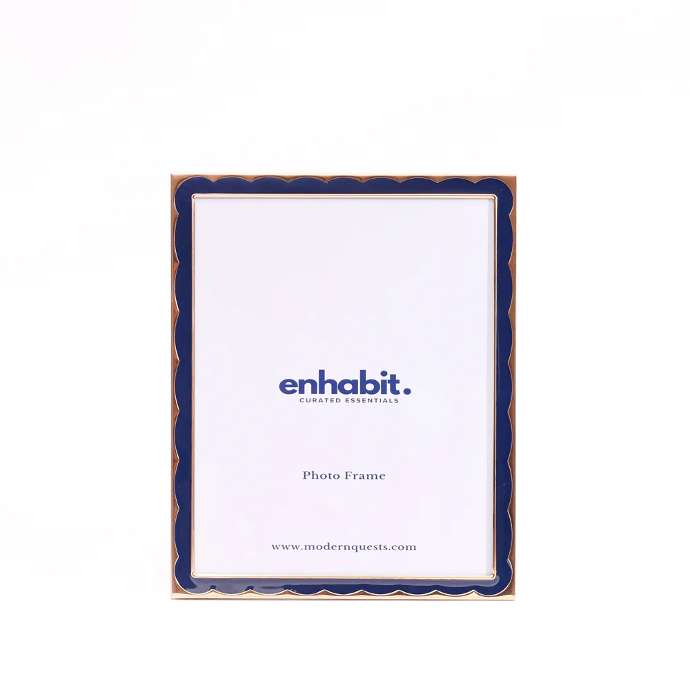 Ebony Photo Frame Extra Large - Blue Gold - Image 6