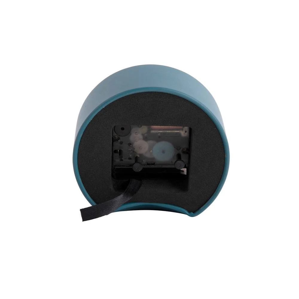 Echelon Circular Alarm Clock - Dark Blue - Image 4