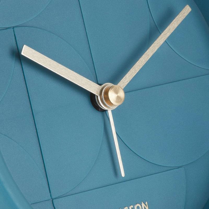 Echelon Circular Alarm Clock - Dark Blue - Image 5