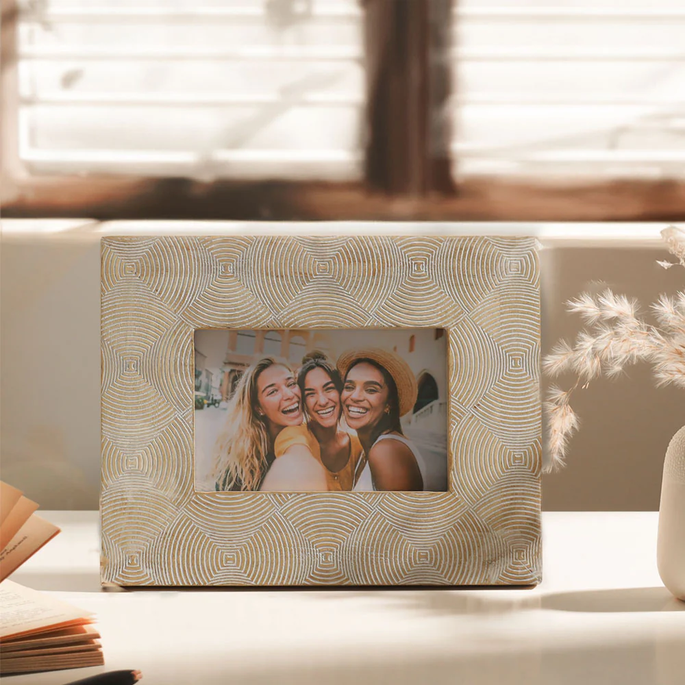 Echo Wooden Photo Frame Medium - Birch - Image 2