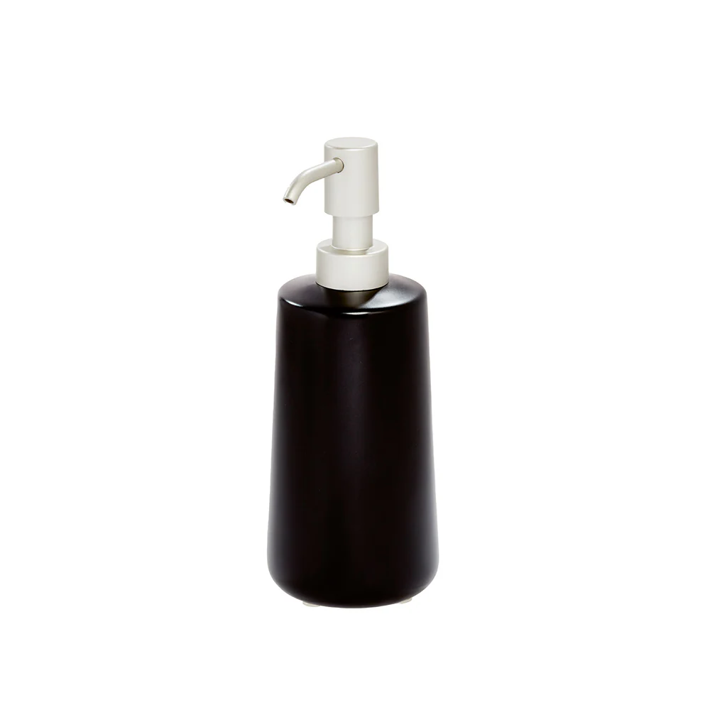 Eco Vanity Soap Dispenser - Matte Black - Image 3