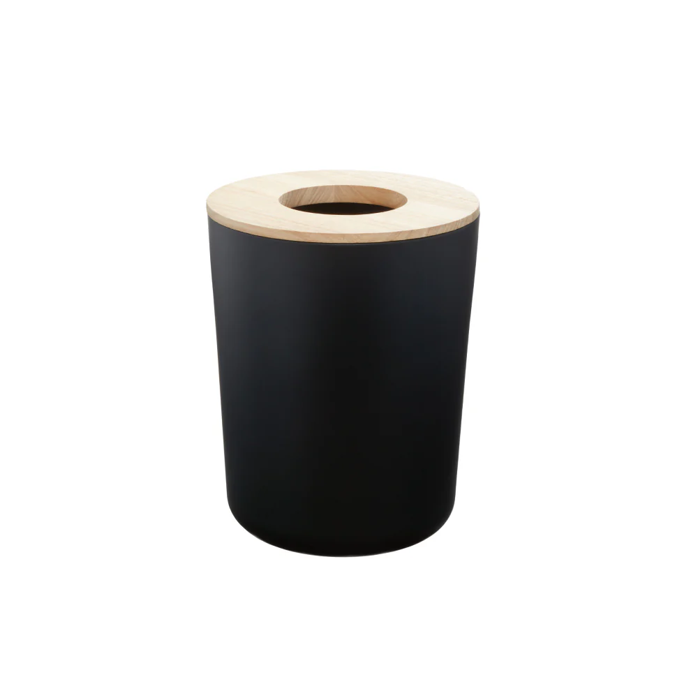 Eco Vanity Waste Bin - Matte Black - Image 3