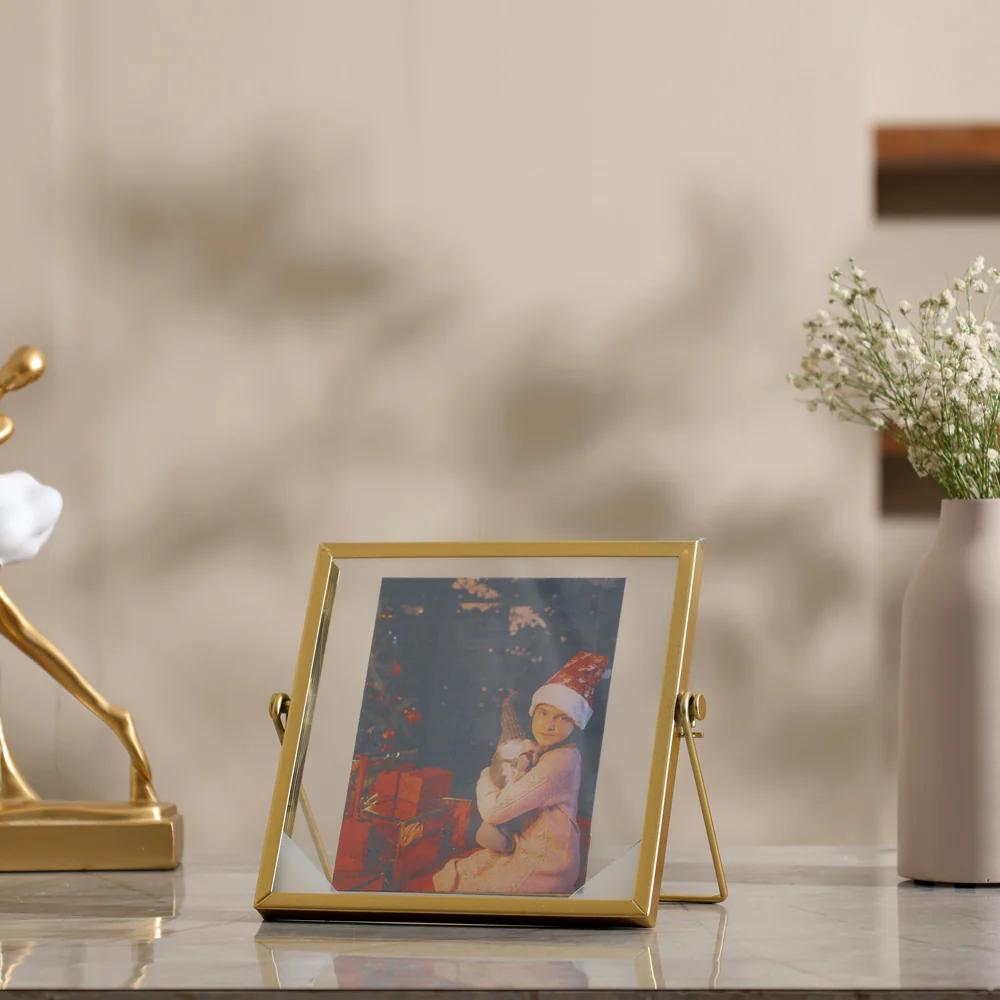Edge Photo Frame Square - Gold - Image 8