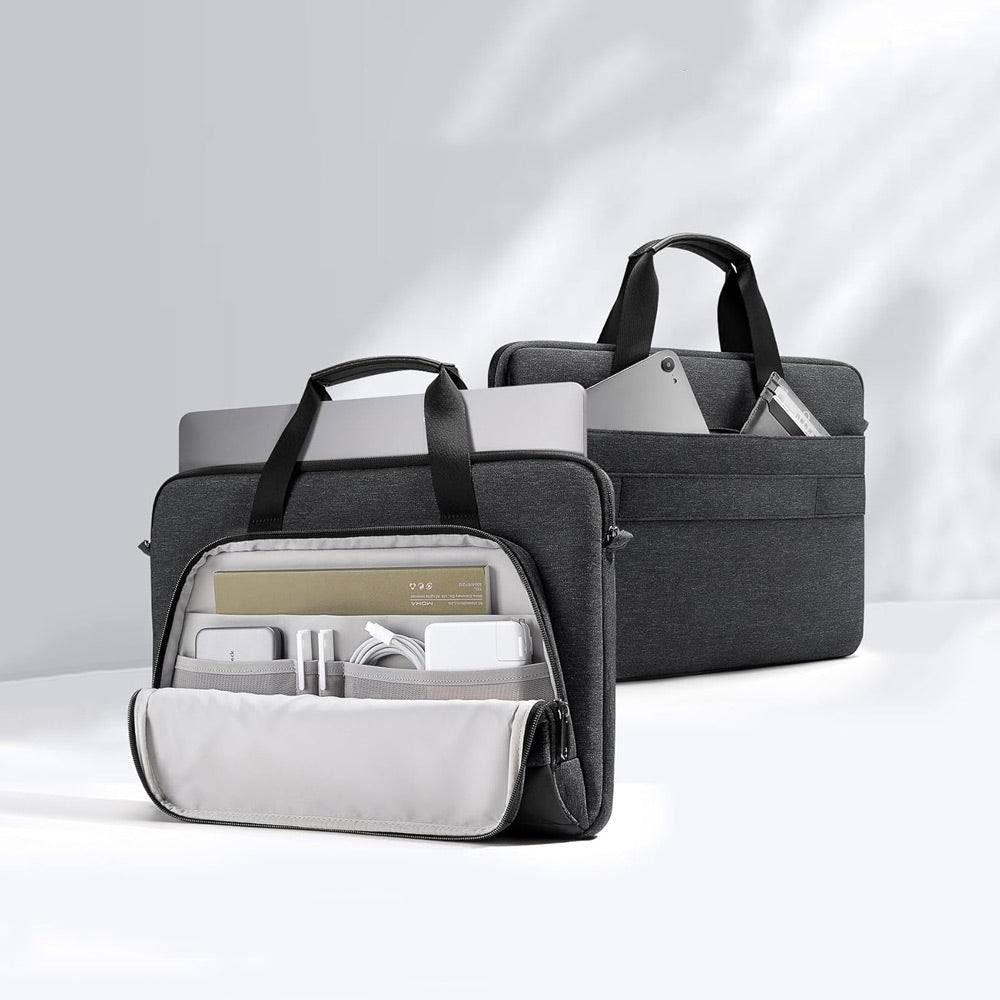 EdgeKeeper 360 Laptop Shoulder Bag - Dark Grey 15.6 Inches - Image 2