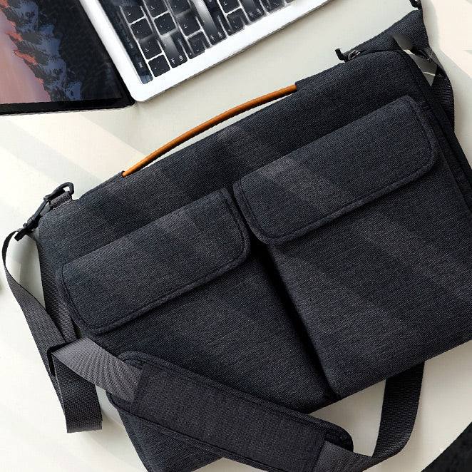 EdgeKeeper Laptop Bag - Black Grey 13 Inches - Image 2