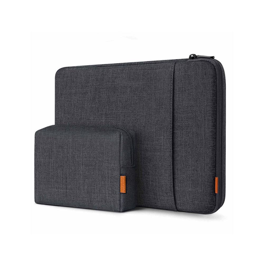 EdgeKeeper Laptop Sleeve and Pouch - Black Grey 16 Inches - Image 3