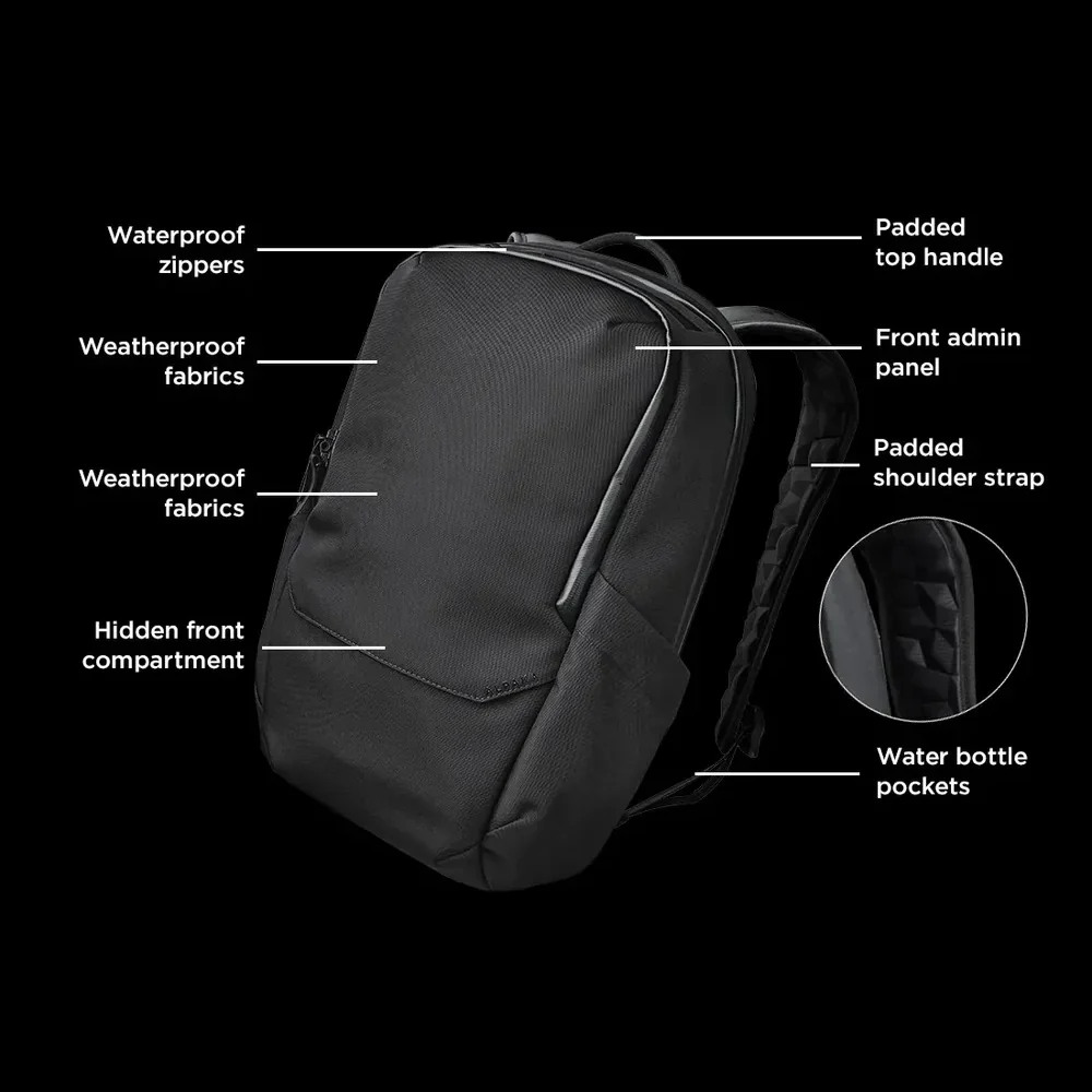Elements Backpack Pro 26L - Axoflux Black - Image 8