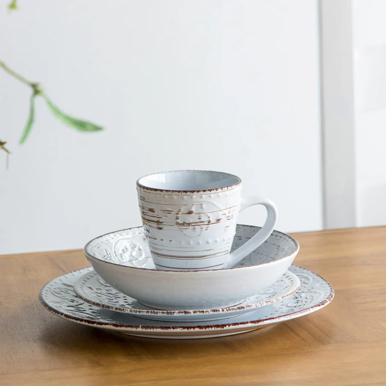 Ella Ceramic Coffee Mug - Vintage White - Image 10