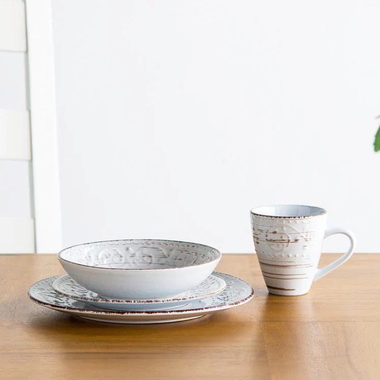 Ella Ceramic Coffee Mug - Vintage White - Image 11
