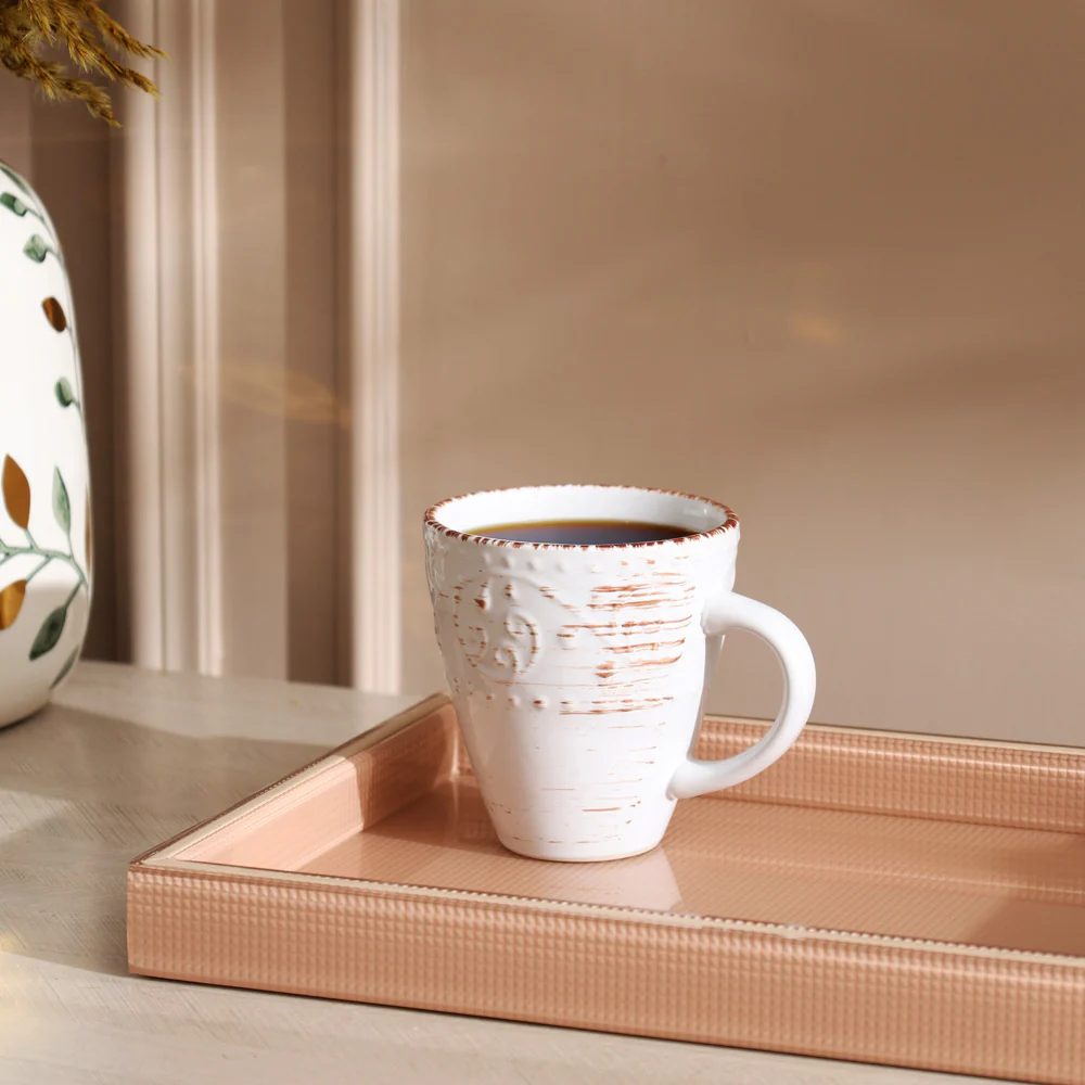 Ella Ceramic Coffee Mug - Vintage White - Image 7