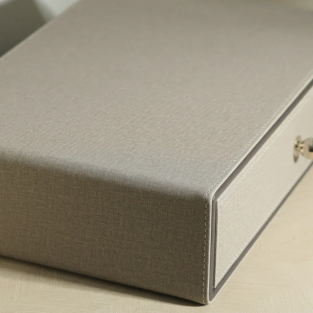 Elle Single Storage Drawer - Patterned Grey - Image 5