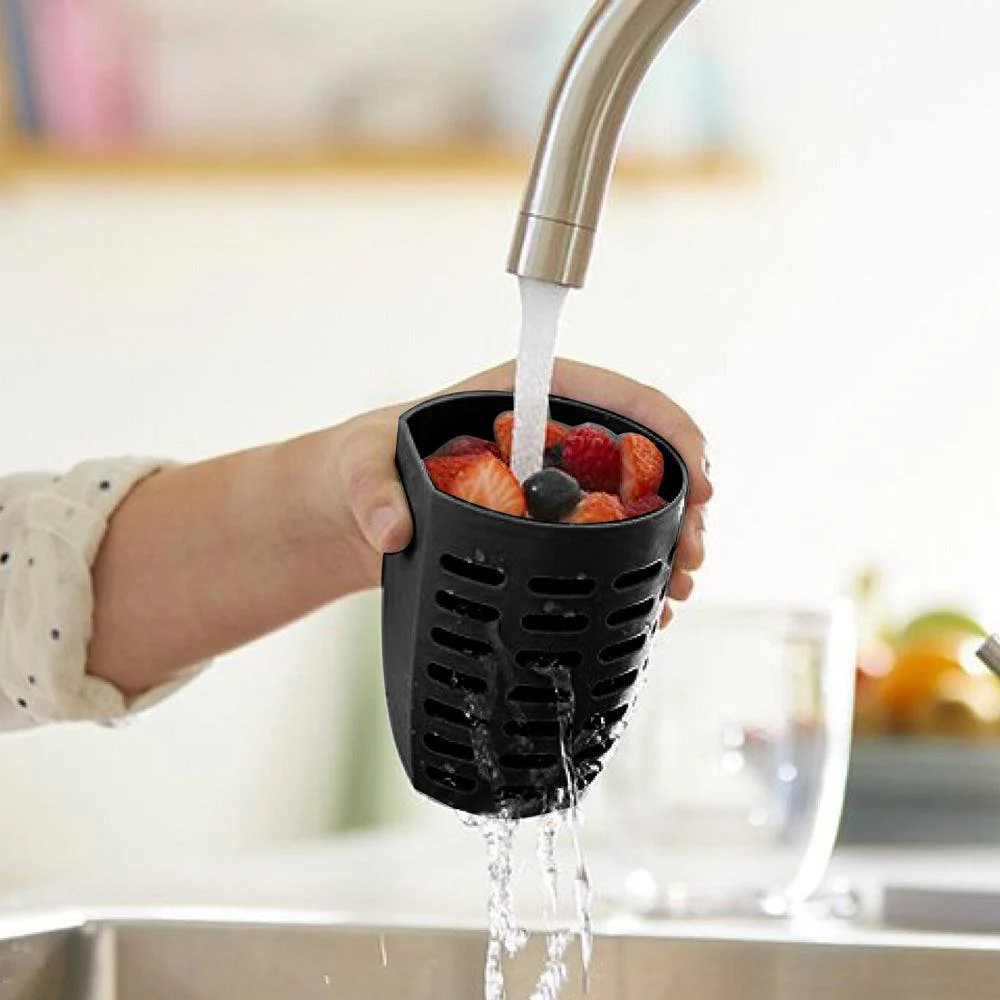 Ellipse Fruit Pot - Nordic Black - Image 2