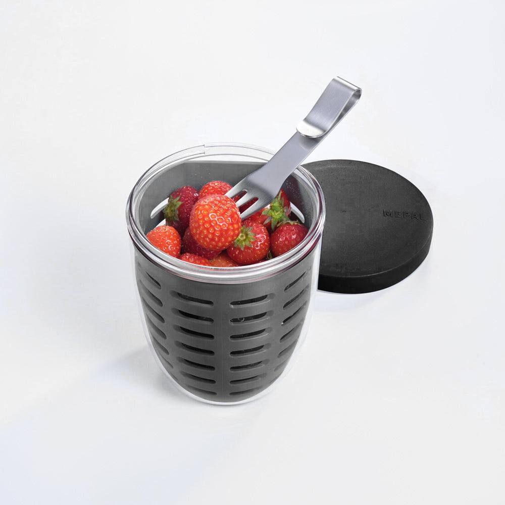 Ellipse Fruit Pot - Nordic Black - Image 6