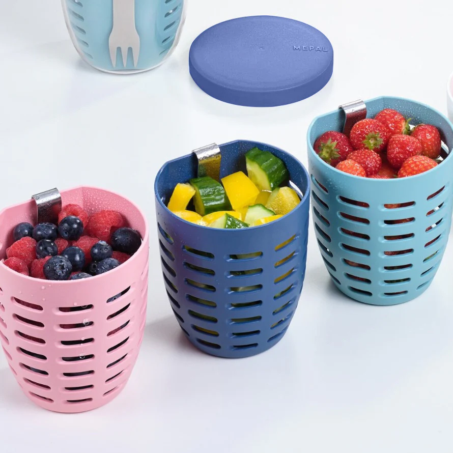 Ellipse Fruit Pot - Vivid Blue - Image 5