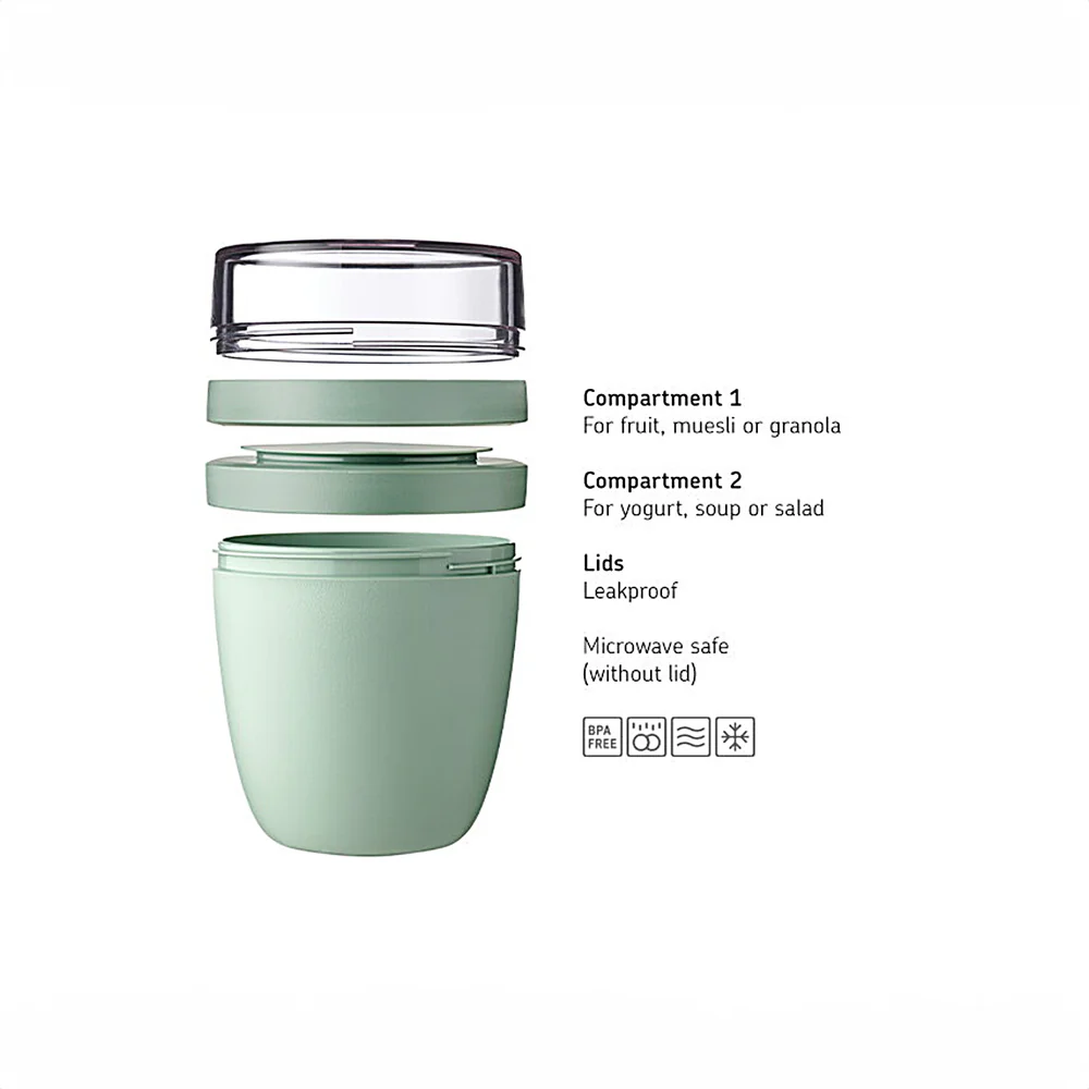 Ellipse Lunch Pot - Nordic Sage - Image 8