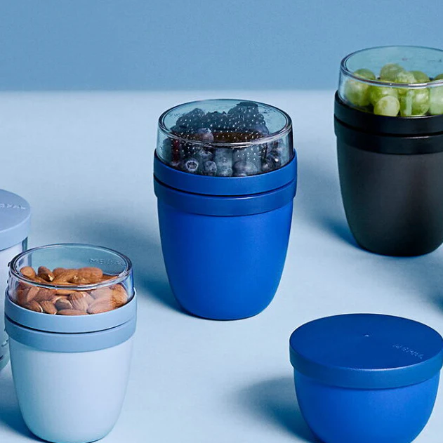 Ellipse Lunch Pot - Vivid Blue - Image 5