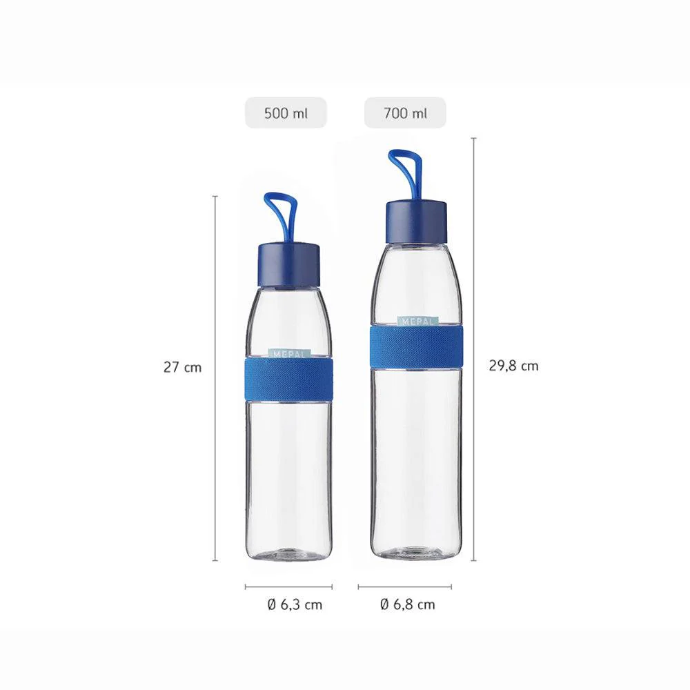 Ellipse Water Bottle 700ml - Vivid Blue - Image 5