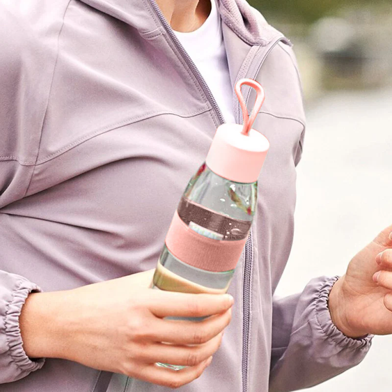 Ellipse Water Bottle 700ml - Vivid Mauve - Image 2
