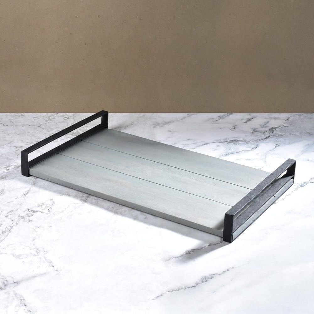 Elm Serving Tray Large - Rustic Grey - Image 4