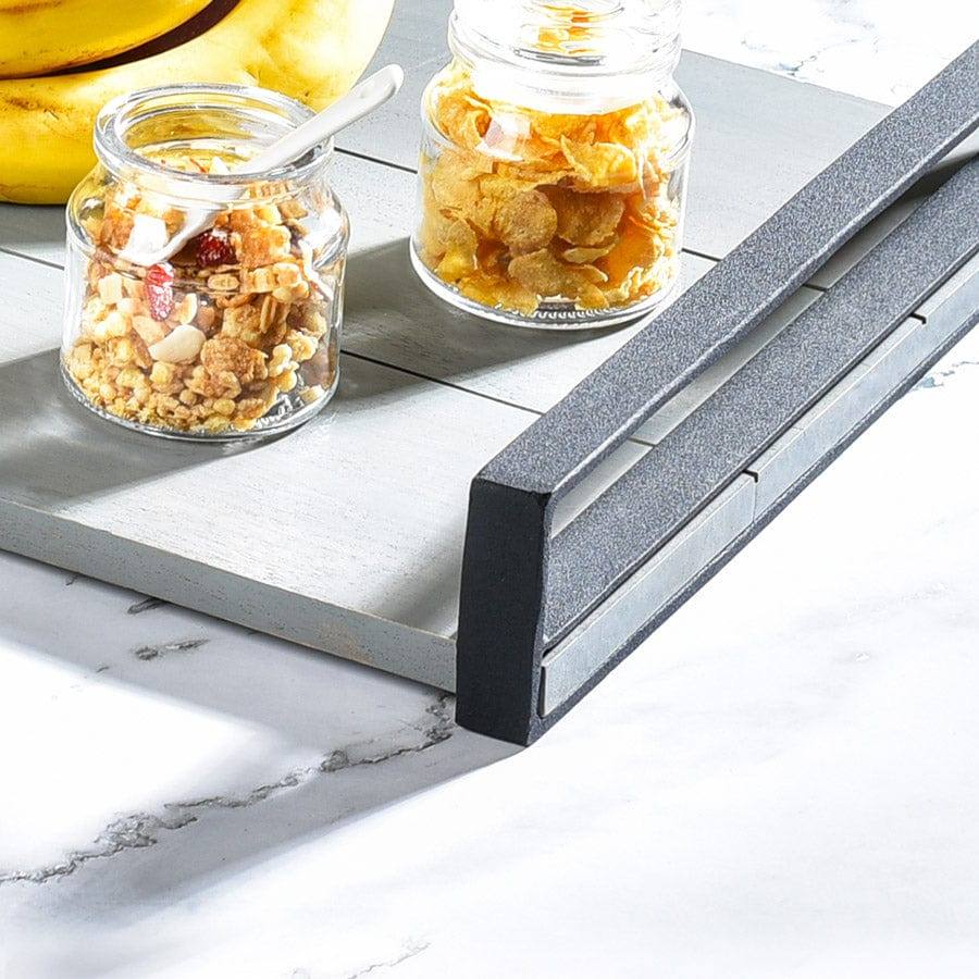 Elm Serving Tray Large - Rustic Grey - Image 5