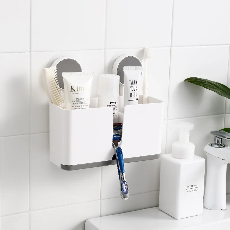 Elys Sectioned Wall Shelf - White