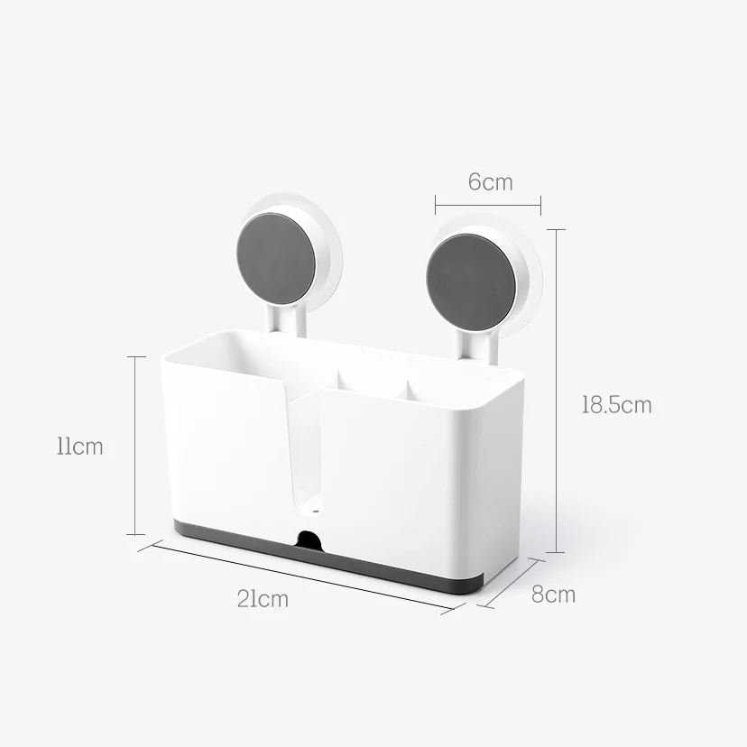 Elys Sectioned Wall Shelf - White - Image 10