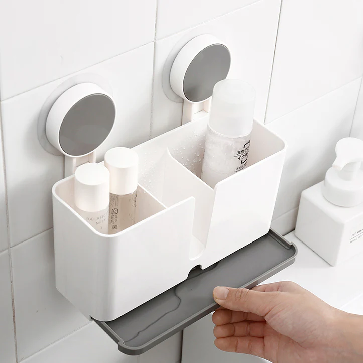Elys Sectioned Wall Shelf - White - Image 8