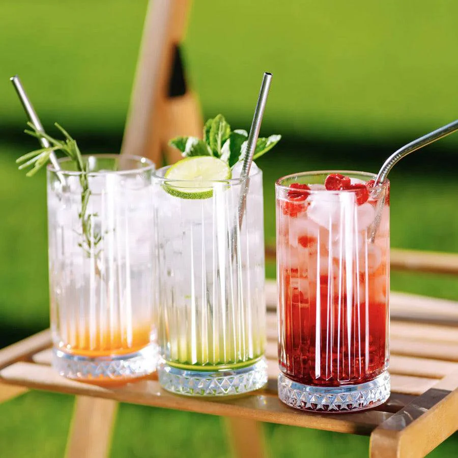 Elysia Long Drink Glasses 280ml, Set of 4