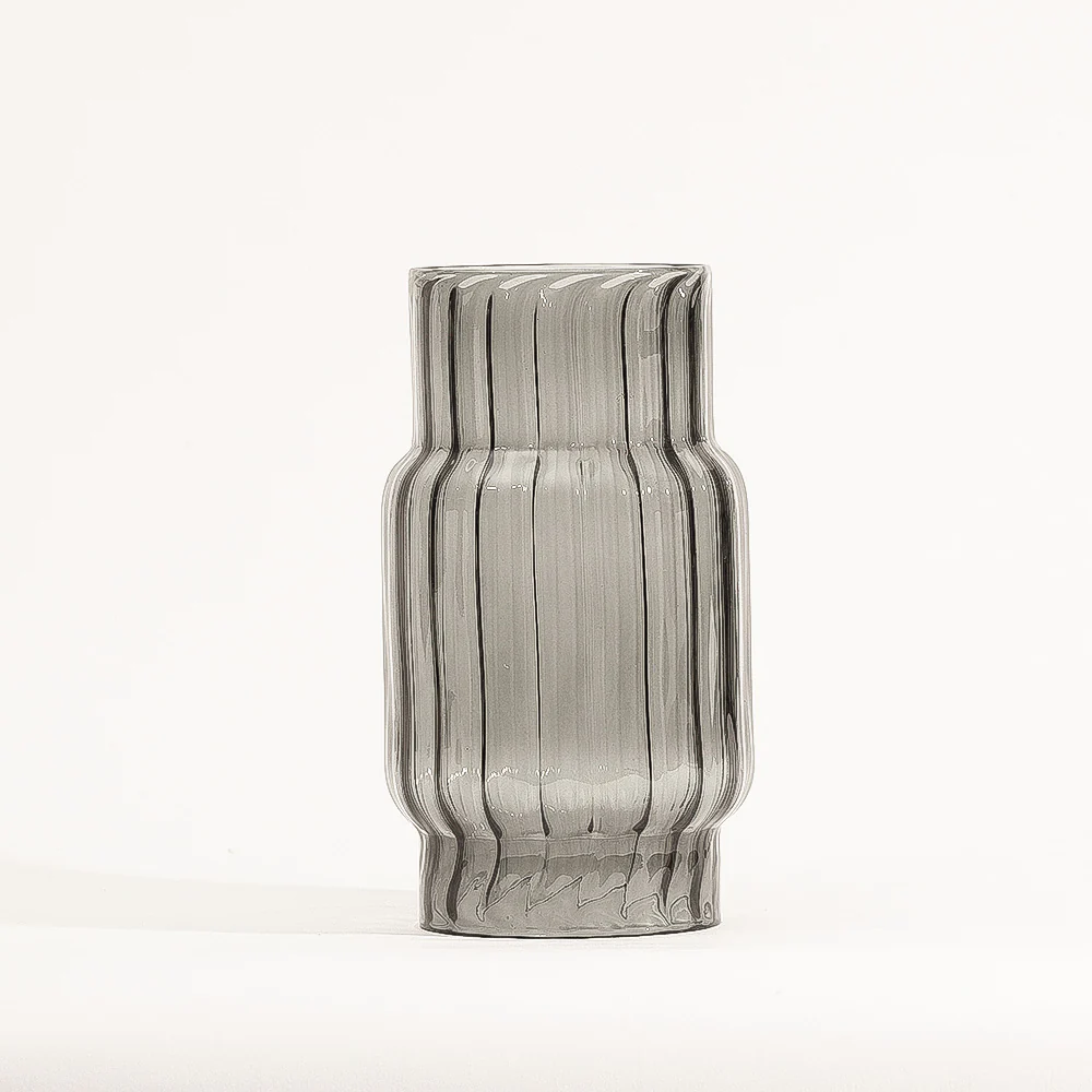 Emir Glass Hurricane Tall - Smokey Grey - Image 4