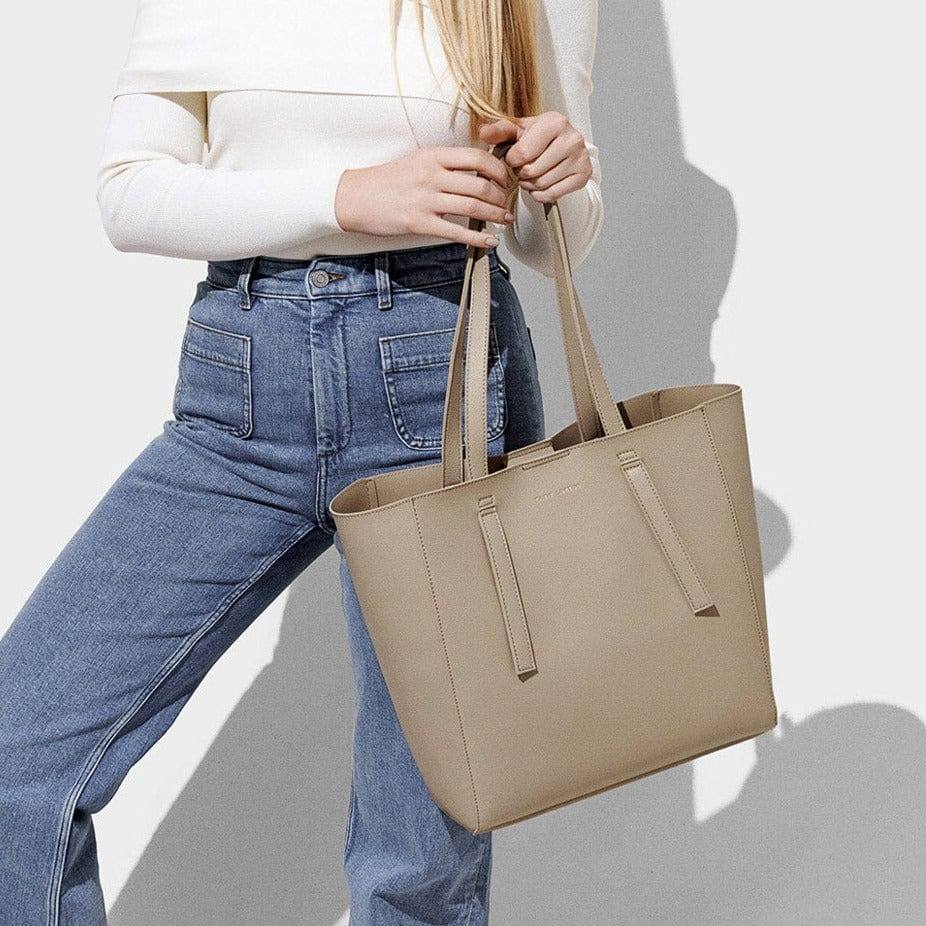 Emmy Tote Bag - Light Taupe - Image 5