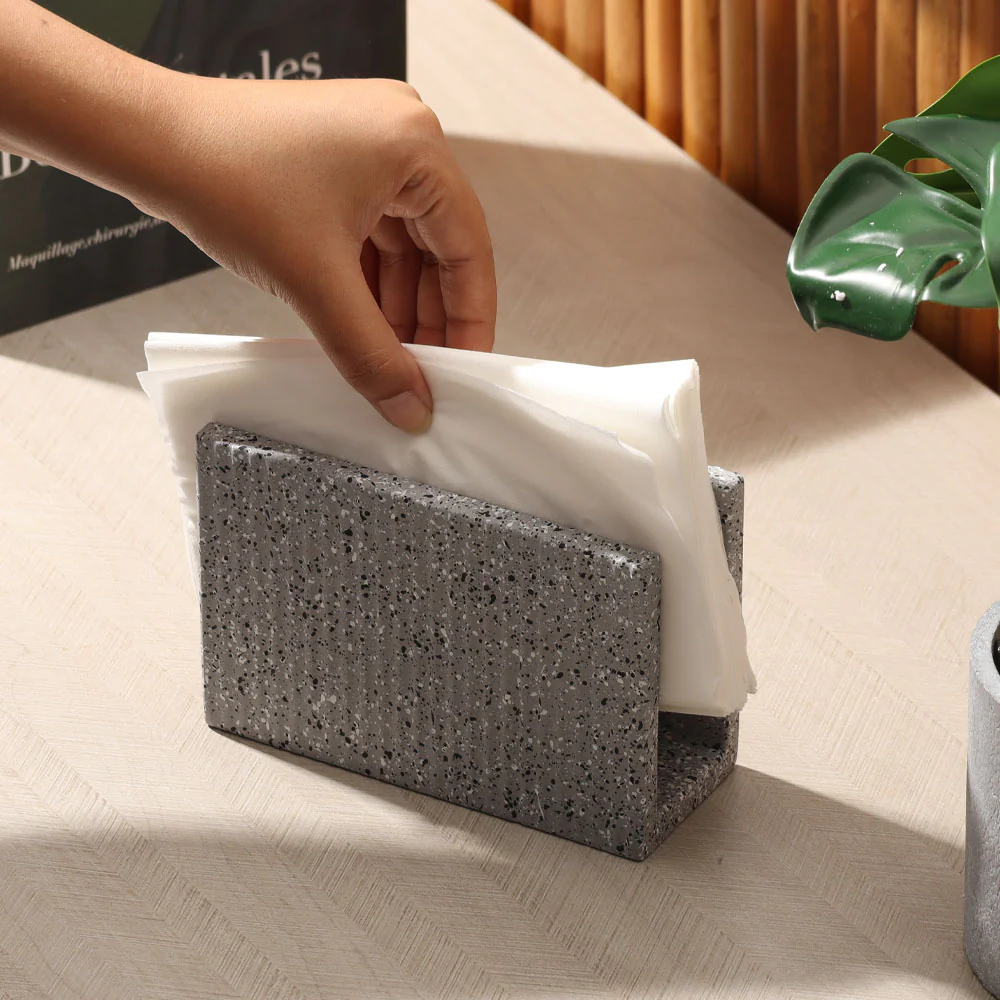 Emory Napkin Holder - Speckled Grey - Image 2