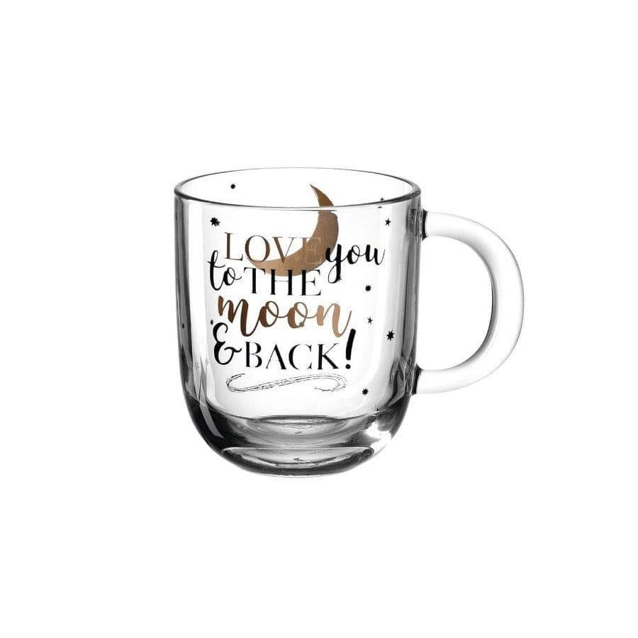 Emozione Glass Mug 400ml - Love - Image 3