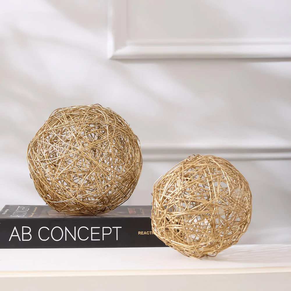 Entangle Ball Accent Small - Gold - Image 2